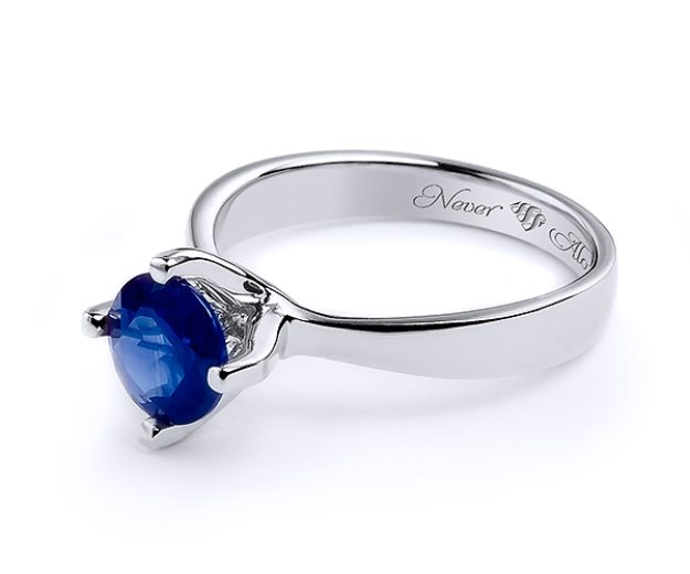 Inel AA215, 14K Alb 2