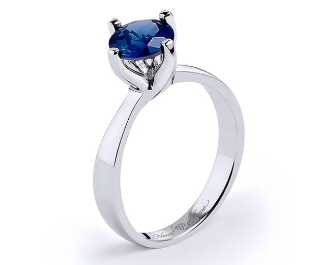 Inel AA215, 14K Alb 3