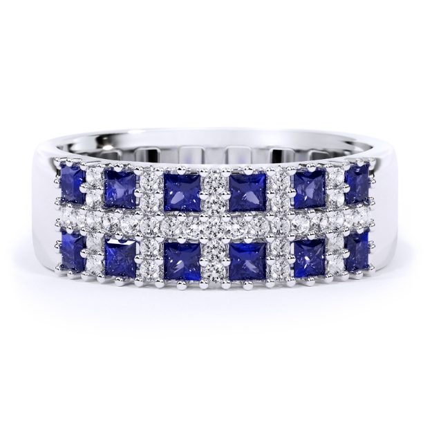 Inel AA217, 14K Alb 2