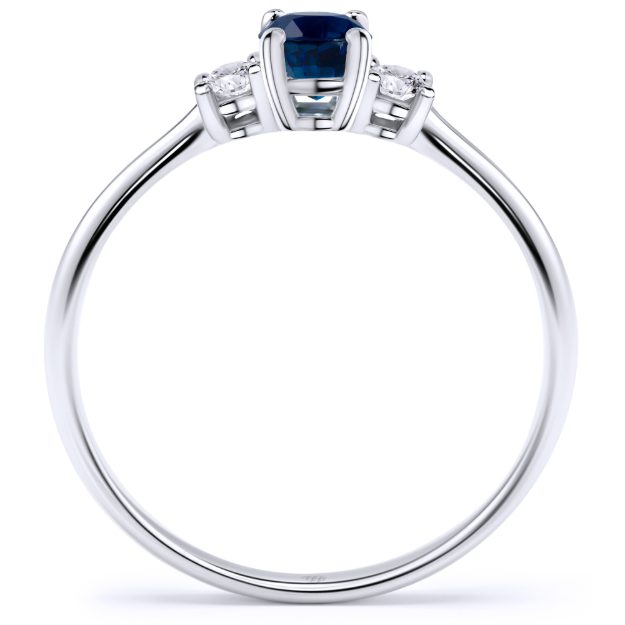 Inel AA271, 14K Alb 3