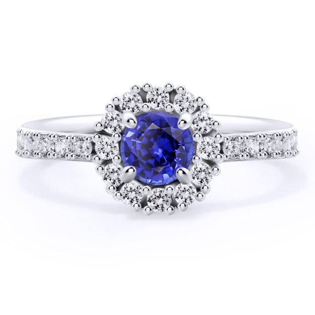 Inel AA286, 14K Alb 2