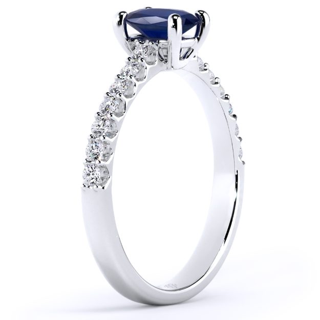 Inel AA265, 14K Alb 3