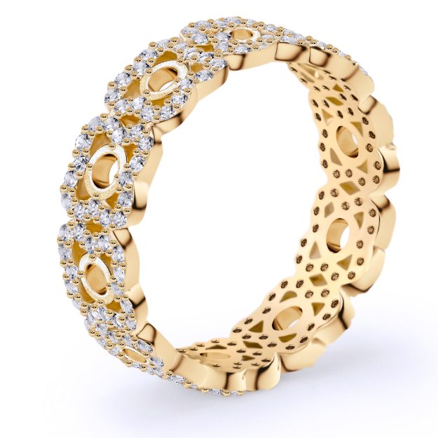 Inel AA65B, 14K Galben 3