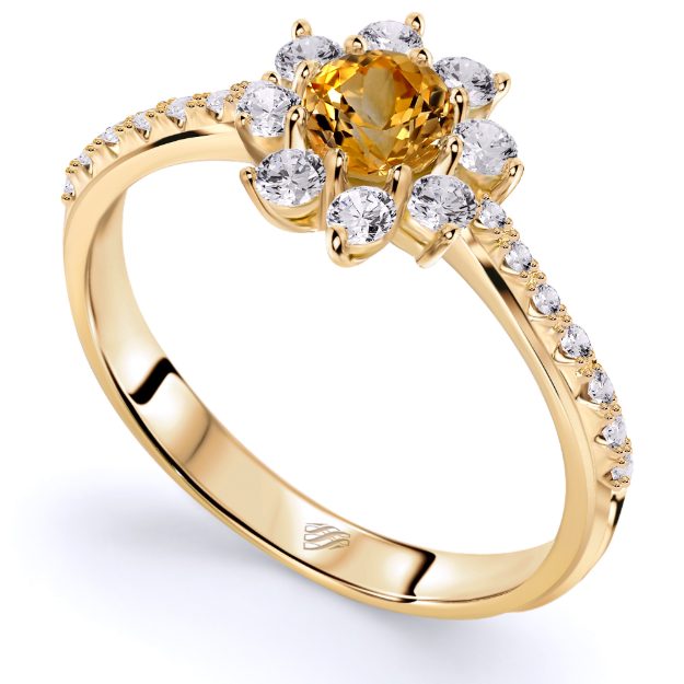 Ring AA313, 14K Yellow 1
