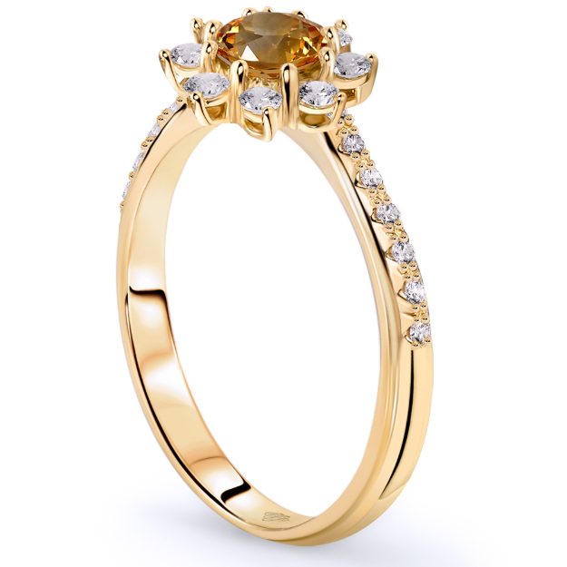 Ring AA313, 14K Yellow 3