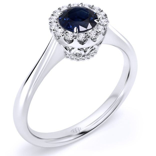 Inel AA285, 14K Alb 1