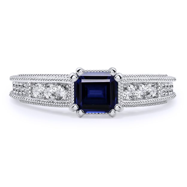 Inel AA363, 14K Alb 2