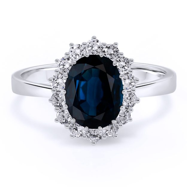 Inel AA346B, 14K Alb 2