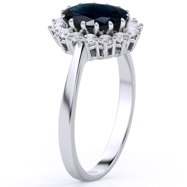 Inel AA346B, 14K Alb 3