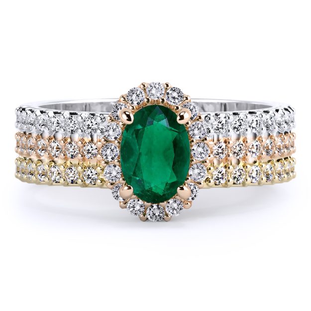 Inel AA328, 14K Roz 2