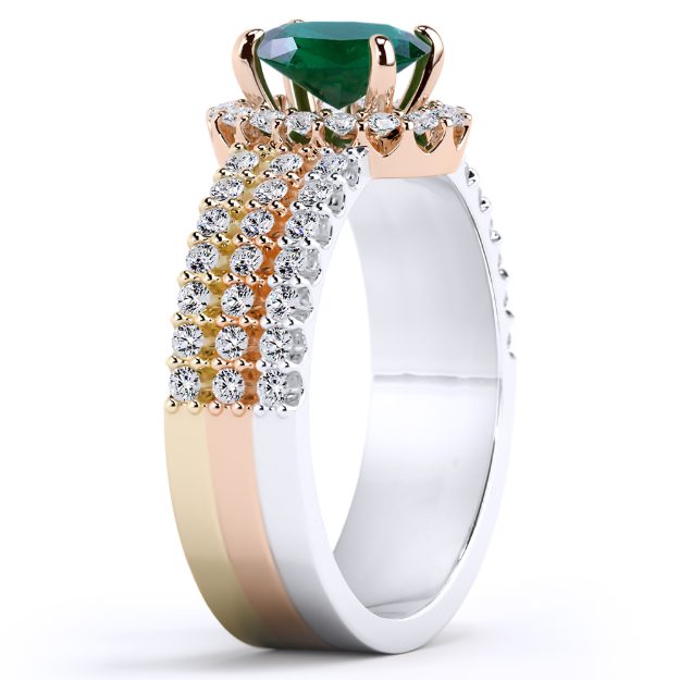 Inel AA328, 14K Roz 3