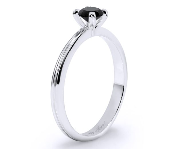 Inel AA234, 14K Alb 3