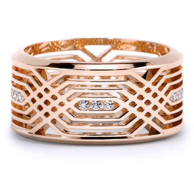 Inel IR02, 14K Alb 3