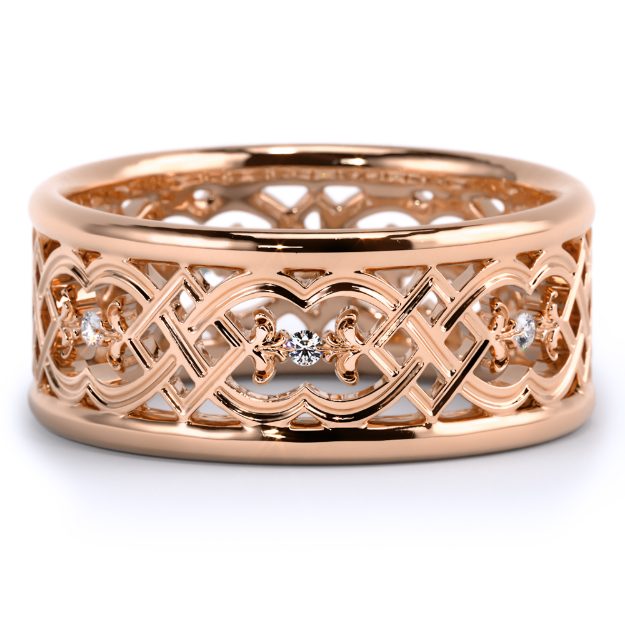 Inel IR03, 14K Alb 4