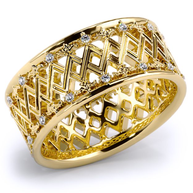 Inel IR04, 14K Galben 1