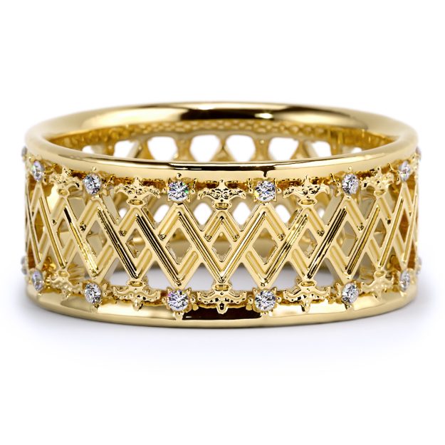 Inel IR04, 14K Galben 2