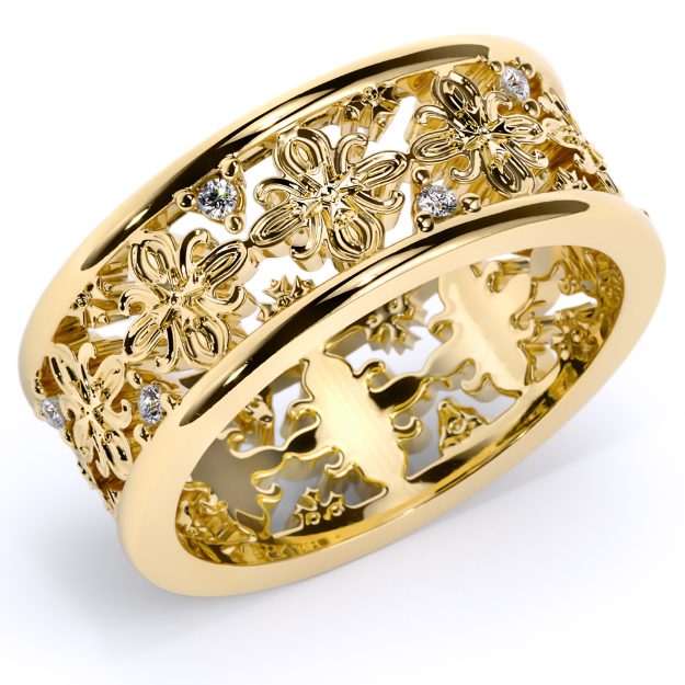 Inel IR06, 14K Galben 1