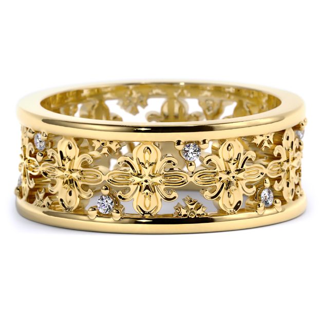 Inel IR06, 14K Galben 2