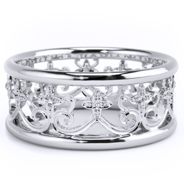 Inel IR12, 14K Alb 2