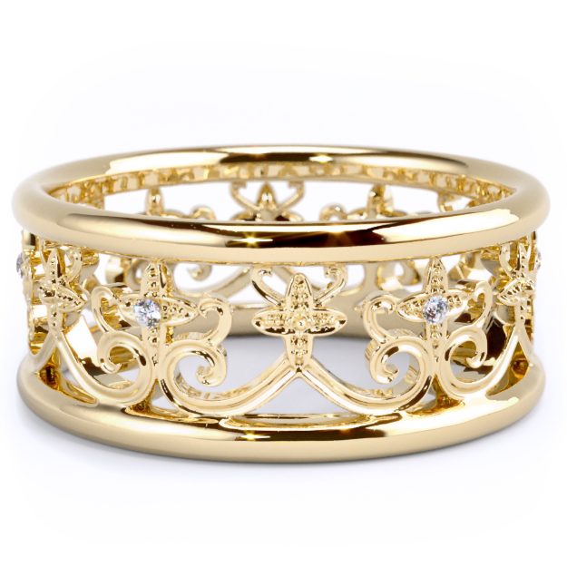 Inel IR12, 14K Alb 3