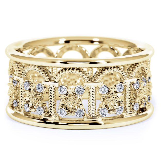 Inel IR14, 14K Alb 3