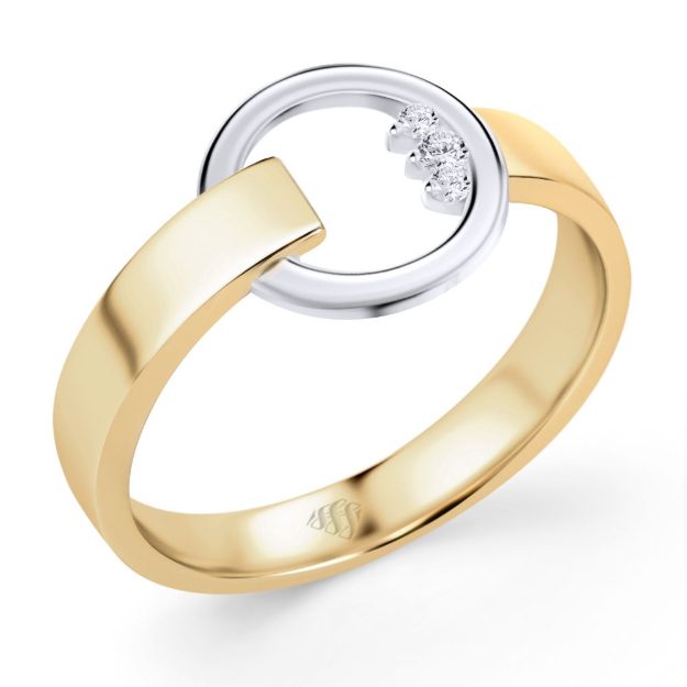 Inel AA330, 14K Galben 1