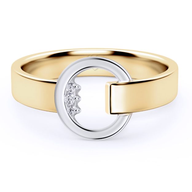 Inel AA330, 14K Galben 2