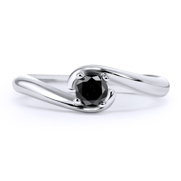 Inel AA50, 14K Alb 2