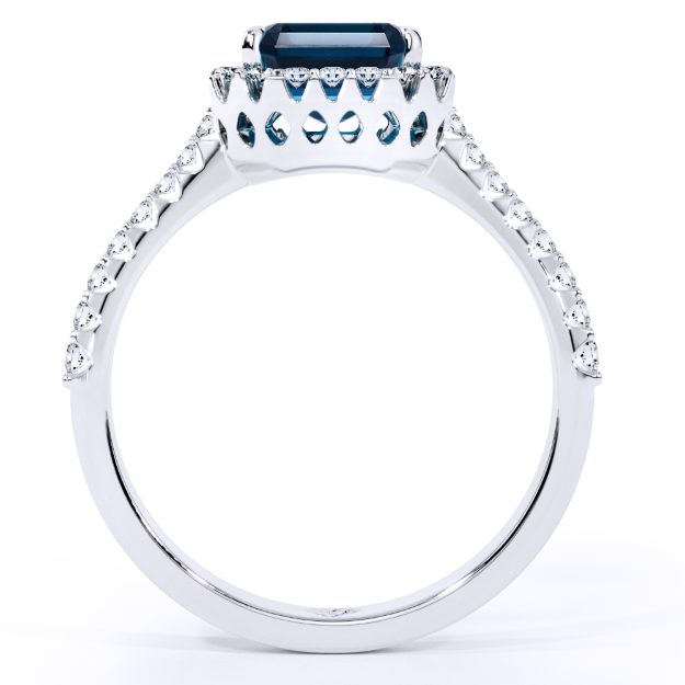 Inel AA360, 14K Alb 3