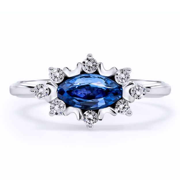 Inel AA272, 14K Alb 2