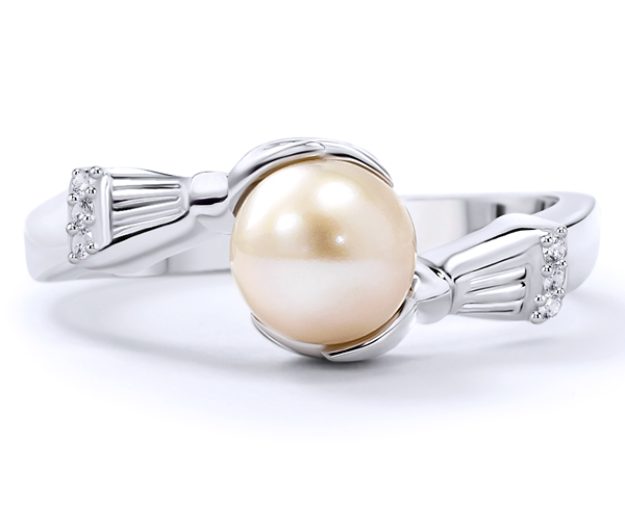 Inel AA365, 14K Alb 2