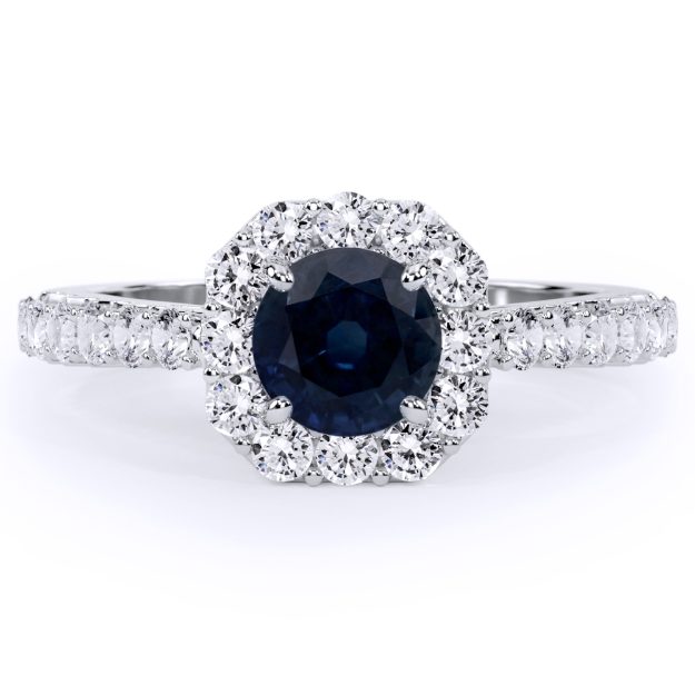 Inel AA307, 14K Alb 2