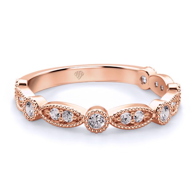 Inel AS03C, 14K Roz 2