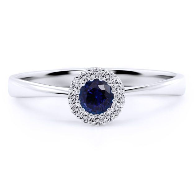 Inel AA127, 14K Alb 2