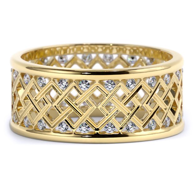 Inel IR01, 14K Alb 3
