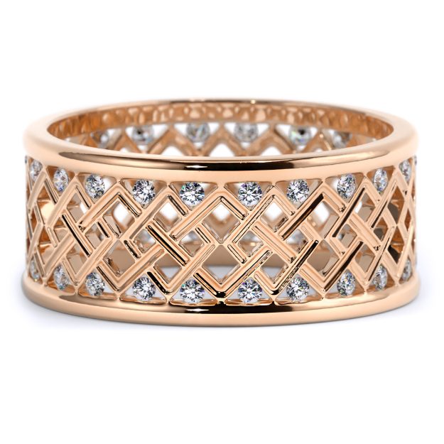 Inel IR01, 14K Alb 4