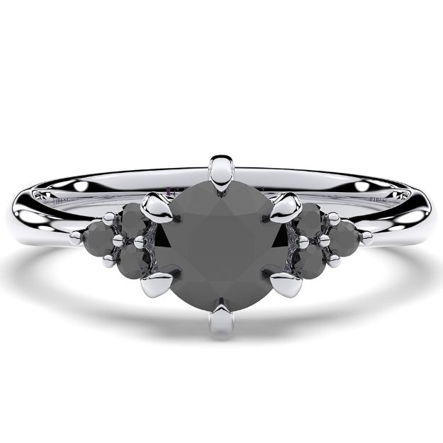 Inel AA266, 14K Alb 2
