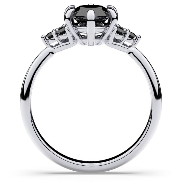 Inel AA266, 14K Alb 3