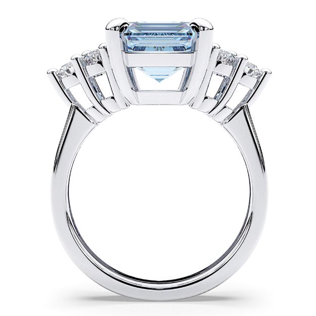 Inel AA415, 14K Alb 2