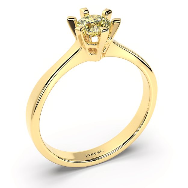 Inel AA22, 14K Galben 1