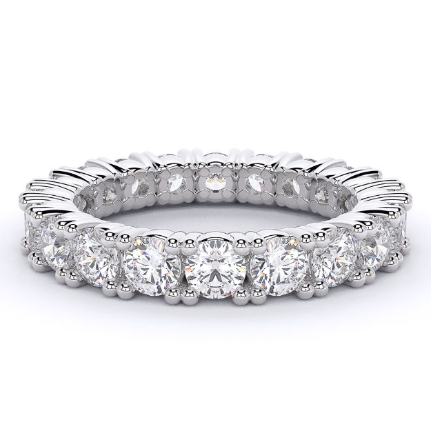 Inel AA418, 14K Alb 2