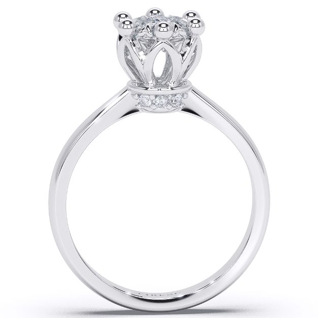 Inel AA163IL, 14K Alb 2