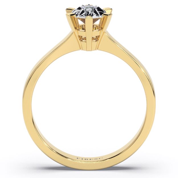 Inel AA22IL, 14K Galben 2
