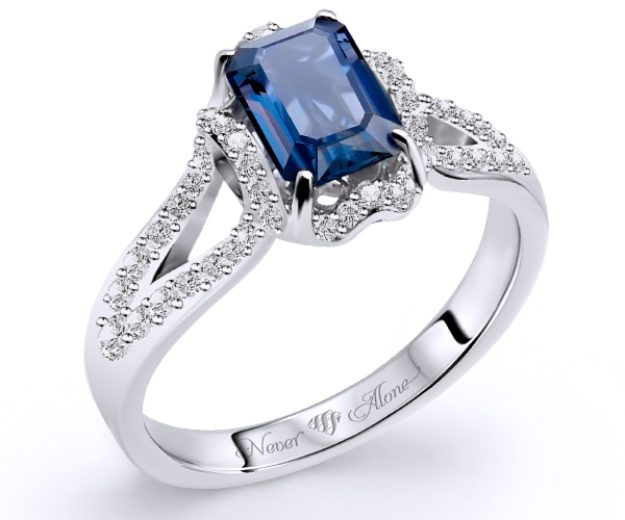 Inel AA98, 14K Alb 1