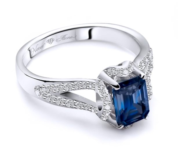 Inel AA98, 14K Alb 2