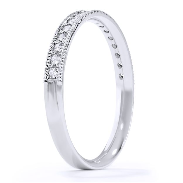Inel AS02B, 14K Alb 3