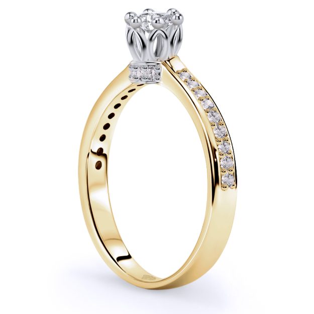Inel AA223B, 14K Galben 3