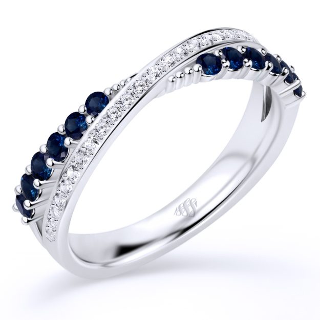 Inel AA349, 14K Alb 1