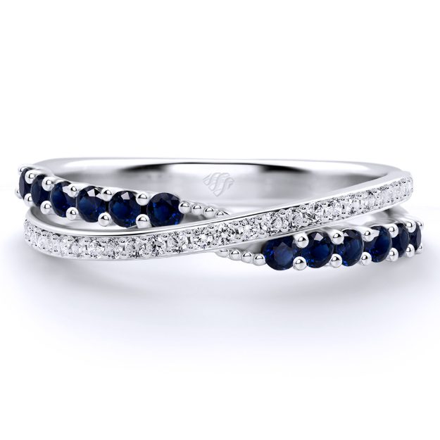 Inel AA349, 14K Alb 2