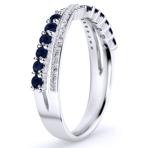 Inel AA349, 14K Alb 3